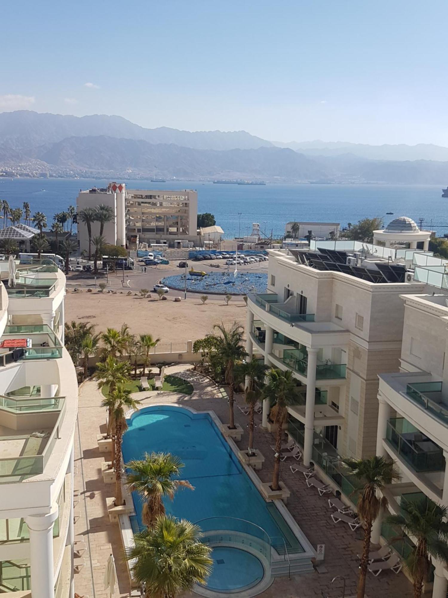 Palmore Top Luxury Penthause With Juccuzi First Line Of The Seaside Διαμέρισμα Ελάτ Εξωτερικό φωτογραφία