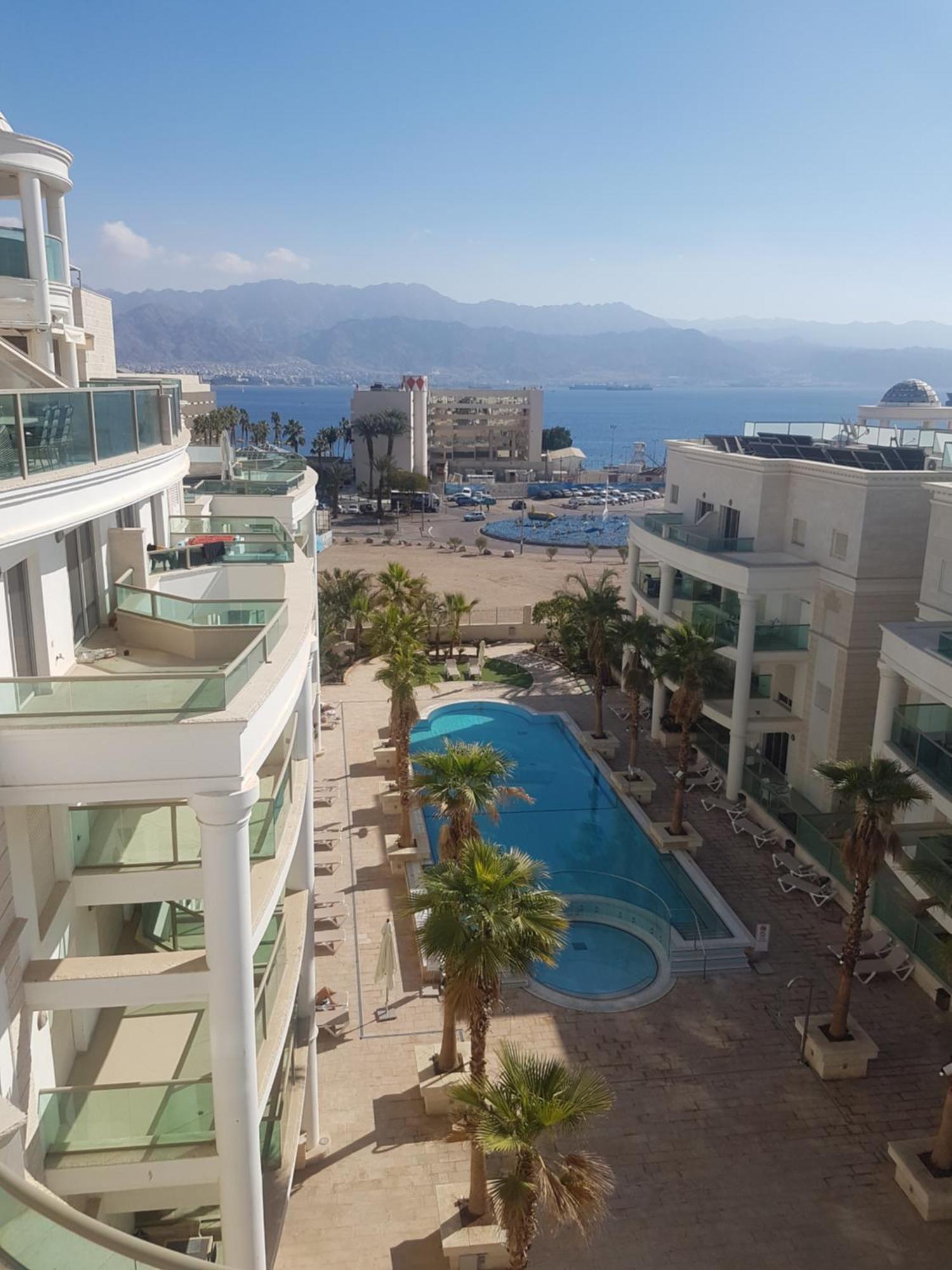Palmore Top Luxury Penthause With Juccuzi First Line Of The Seaside Διαμέρισμα Ελάτ Εξωτερικό φωτογραφία